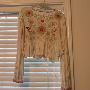 Free People blouse XS